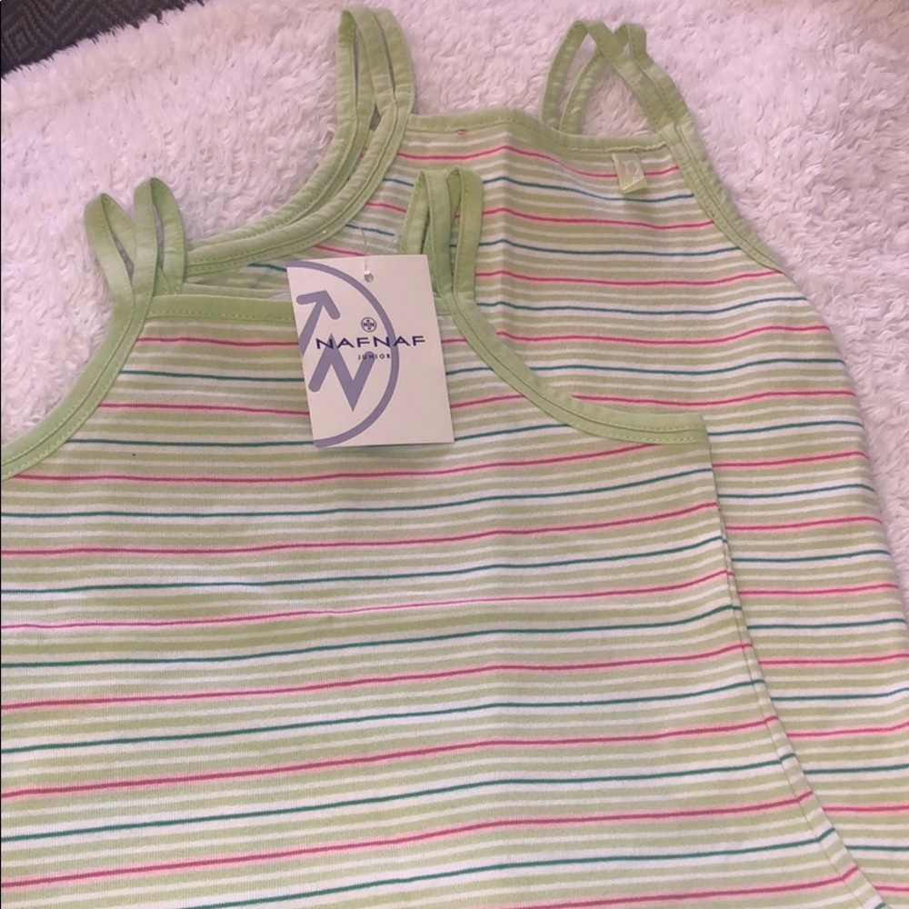 NWT Naf Naf Top and Dress Striped Bundle (2/$25)